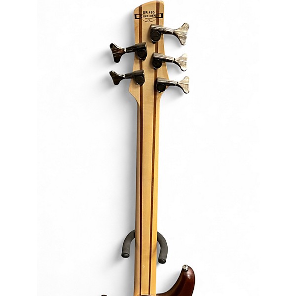 Used Ibanez SR485 Brown Electric Bass Guitar