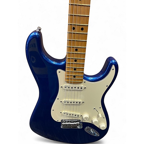 Used Fender American Ultra Stratocaster BLUE Solid Body Electric Guitar