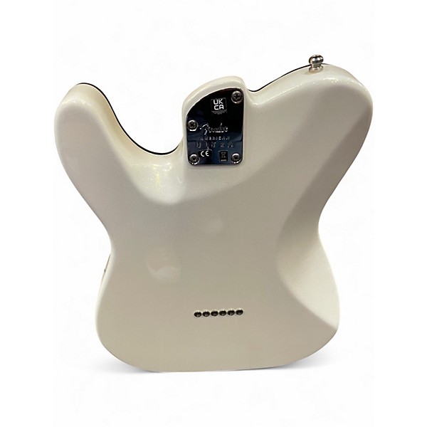 Used Fender American Ultra Telecaster WHITE Solid Body Electric Guitar