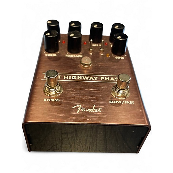 Used Fender LOST HIGHWAY PHASER Effect Pedal