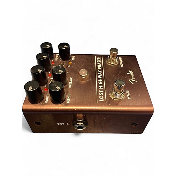 Used Fender LOST HIGHWAY PHASER Effect Pedal