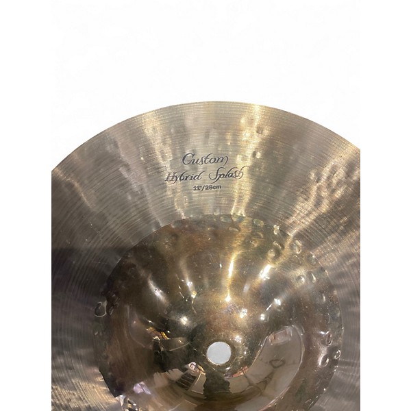 Used Zildjian 11in K Custom Hybrid Splash Cymbal