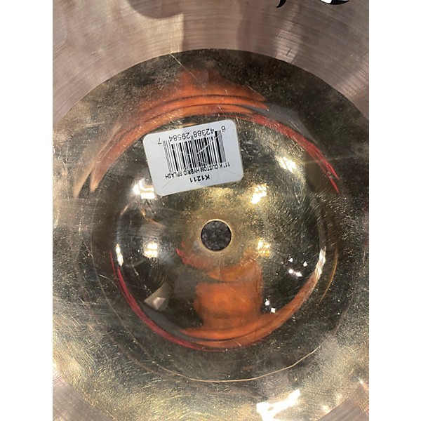 Used Zildjian 11in K Custom Hybrid Splash Cymbal