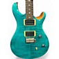 Used PRS CE24 Turquoise Solid Body Electric Guitar
