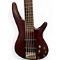 Used Ibanez SR505 5 String Walnut Electric Bass Guitar
