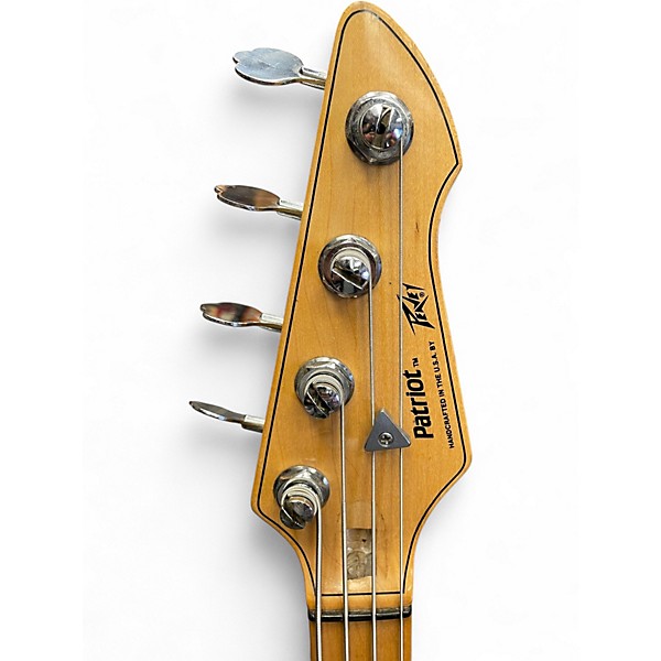 Used Peavey Patriot Natural Electric Bass Guitar