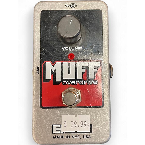 Used Electro-Harmonix Nano Muff Overdrive Effect Pedal