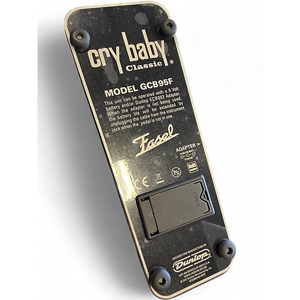 Used Dunlop Crybaby Classic Effect Pedal