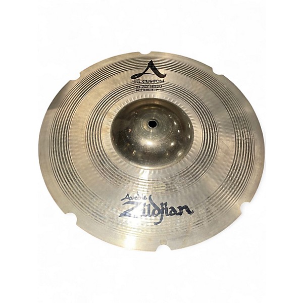 Used Zildjian 14in A Custom Rezo Hi Hat Pair Cymbal