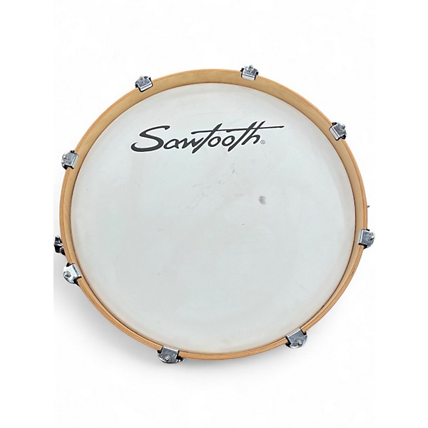 Used Sawtooth 6 Piece Drum Kit red Drum Kit
