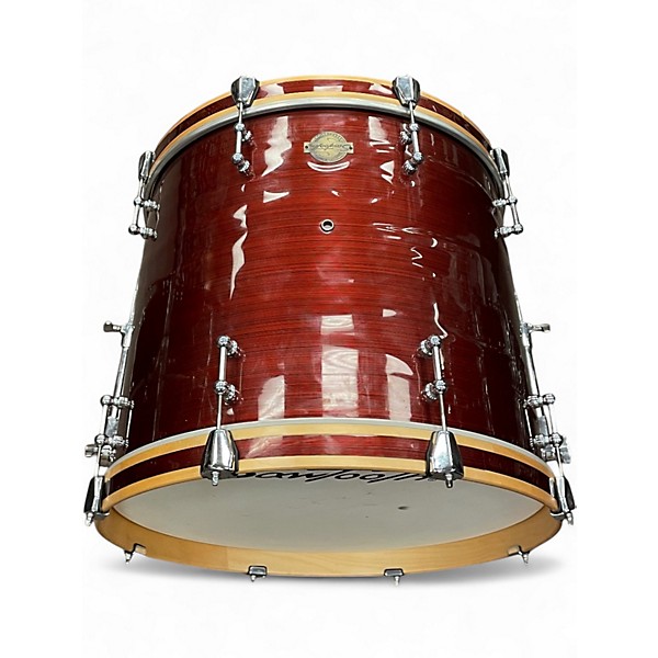 Used Sawtooth 6 Piece Drum Kit red Drum Kit
