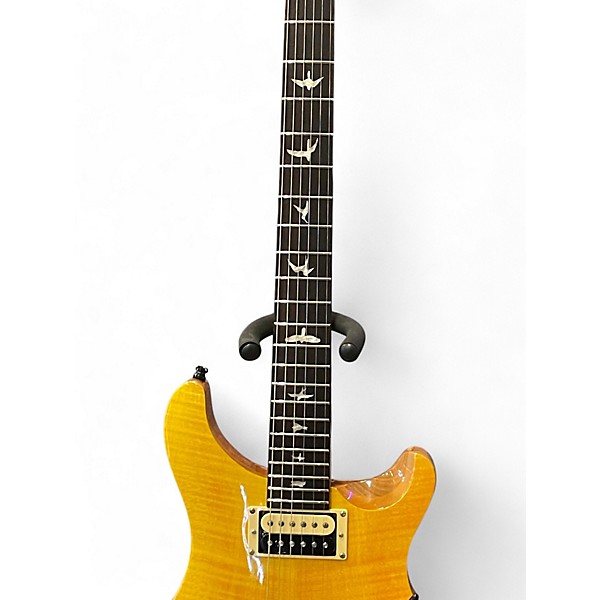 Used 2024 PRS SE22 Yellow Tiger Hollow Body Electric Guitar