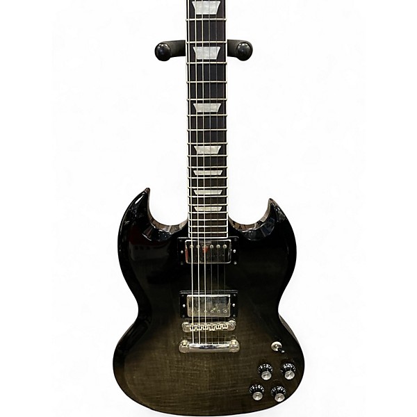 Used Epiphone SG Modern Trans Black Solid Body Electric Guitar