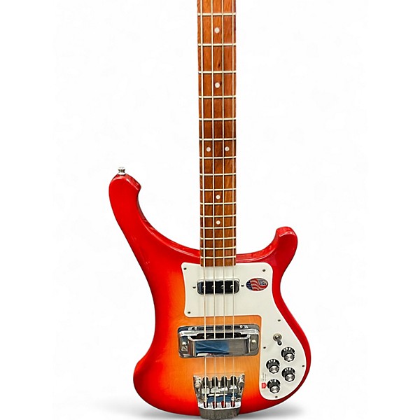 Used Rickenbacker 4003 FIREGLOW Electric Bass Guitar
