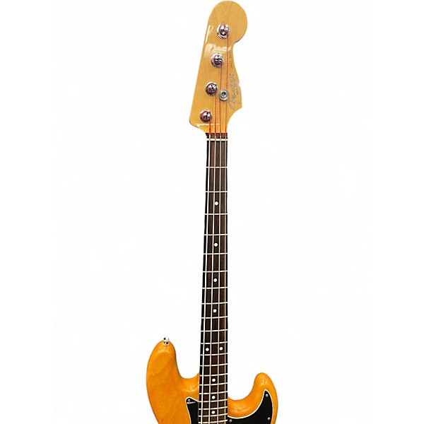 Used Fender American Standard Jazz Bass Natural Electric Bass Guitar