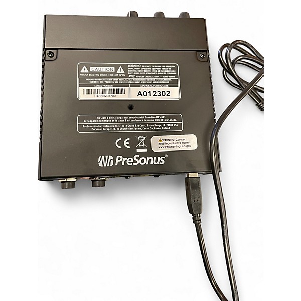 Used PreSonus Audiobox USB96 Audio Interface