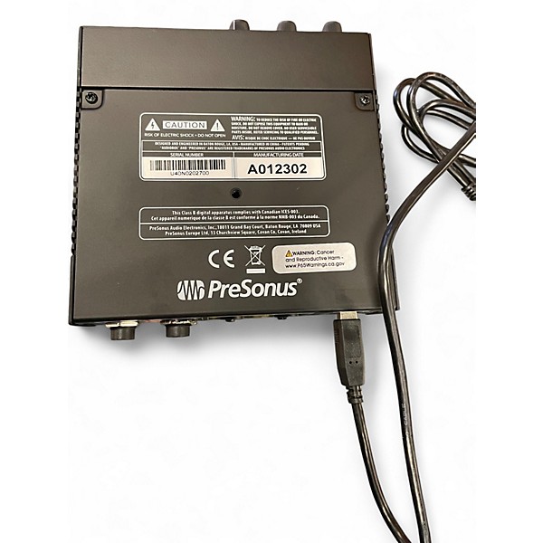 Used PreSonus Audiobox USB96 Audio Interface