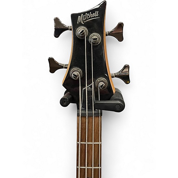 Used Mitchell MB200 Black Electric Bass Guitar