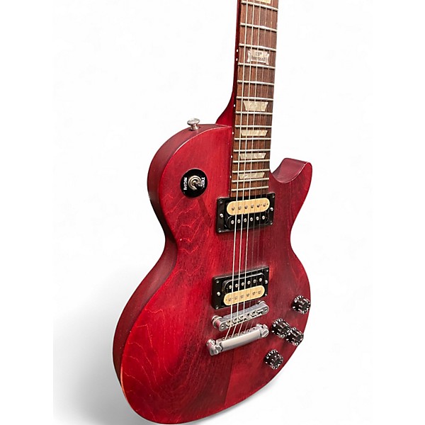 Used Gibson 2014 Les Paul Studio 120th Annivesary Worn Cherry Solid Body Electric Guitar