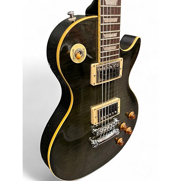 Used Tokai Love Rock Trans Black Solid Body Electric Guitar