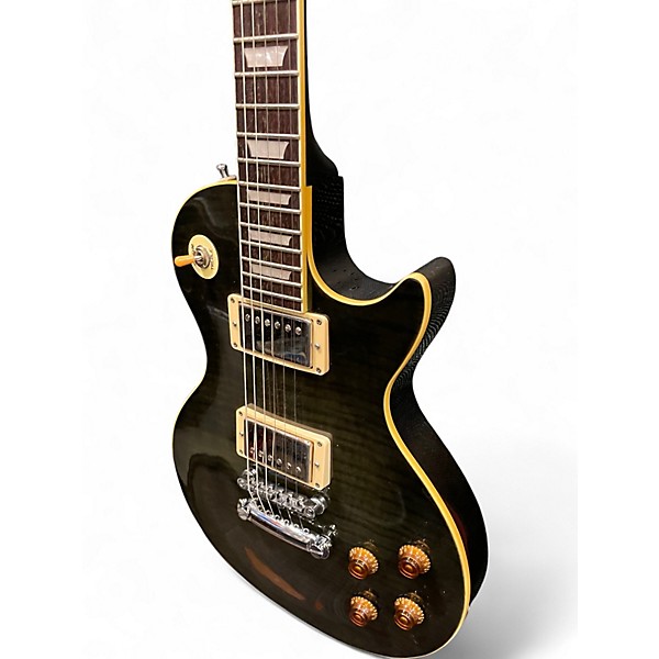 Used Tokai Love Rock Trans Black Solid Body Electric Guitar