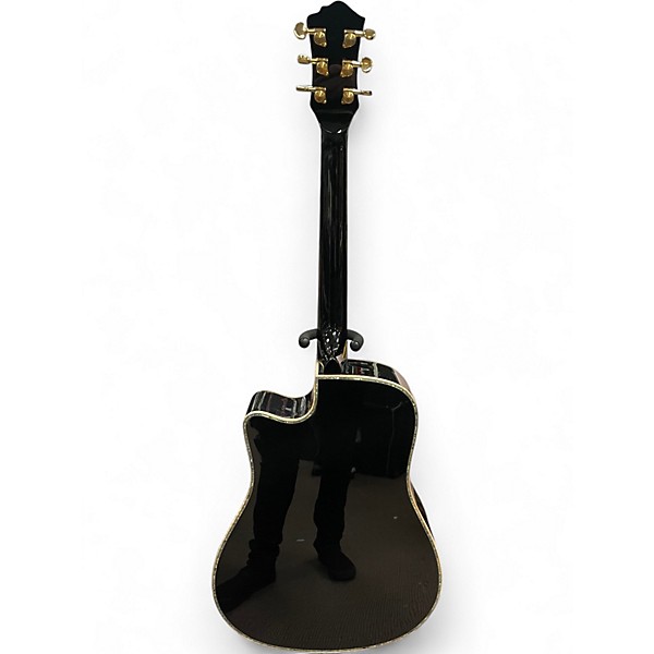 Used B.C. Rich Prophecy Black Acoustic Electric Guitar