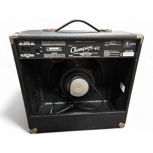 Used Fender Champion 40 Guitar Combo Amp