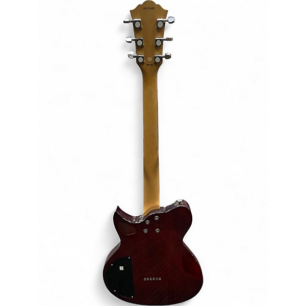 Used Washburn WI14 Chrome Red Solid Body Electric Guitar