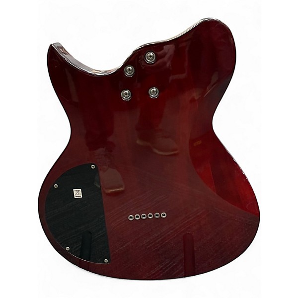 Used Washburn WI14 Chrome Red Solid Body Electric Guitar