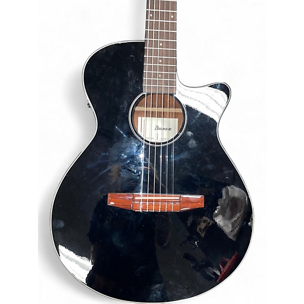 Used Ibanez AW54CE-OPN Mahogany Acoustic Electric Guitar