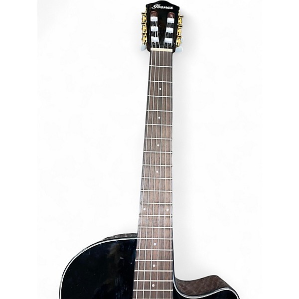 Used Ibanez AW54CE-OPN Mahogany Acoustic Electric Guitar