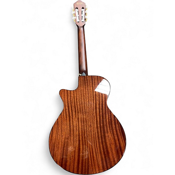 Used Ibanez AW54CE-OPN Mahogany Acoustic Electric Guitar