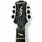 Used Epiphone Les Paul Custom GX Prophecy Trans Black Solid Body Electric Guitar