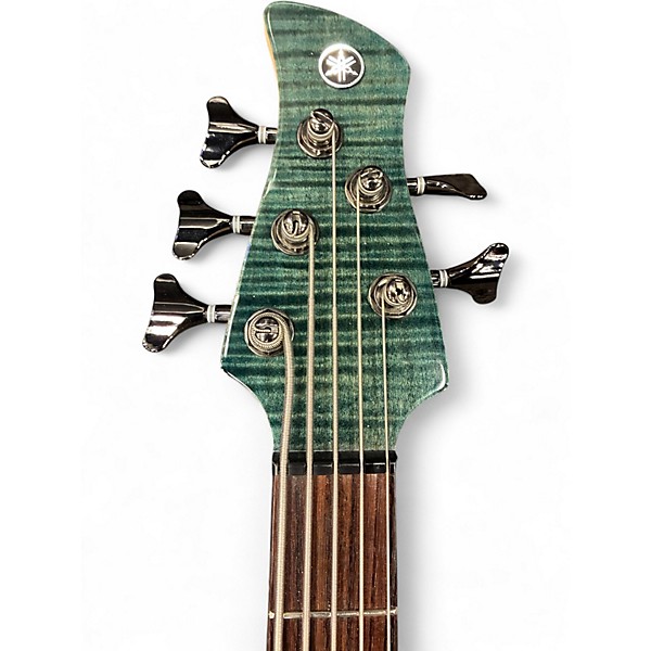 Used Yamaha TRBX605FM Indigo Blue Electric Bass Guitar