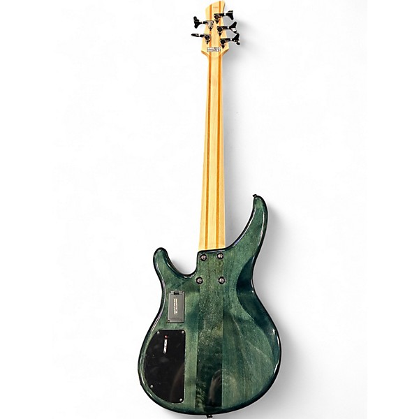 Used Yamaha TRBX605FM Indigo Blue Electric Bass Guitar