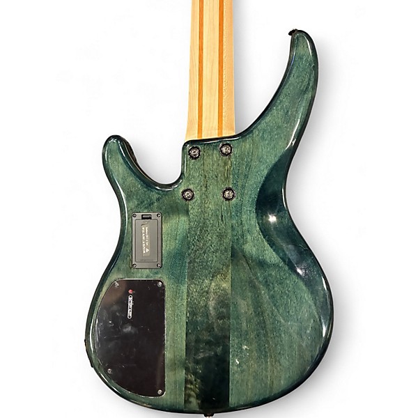 Used Yamaha TRBX605FM Indigo Blue Electric Bass Guitar