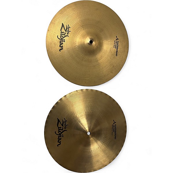 Used Zildjian 13in Mastersound Hi Hat Pair Cymbal