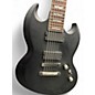 Used ESP LTD VIPER-407 Satin Black Solid Body Electric Guitar
