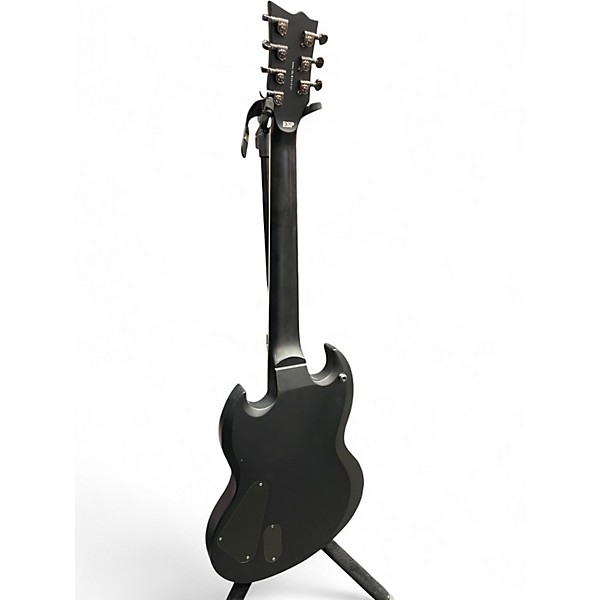 Used ESP LTD VIPER-407 Satin Black Solid Body Electric Guitar