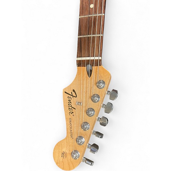 Used Fender Standard Stratocaster 2 Tone Sunburst Solid Body Electric Guitar