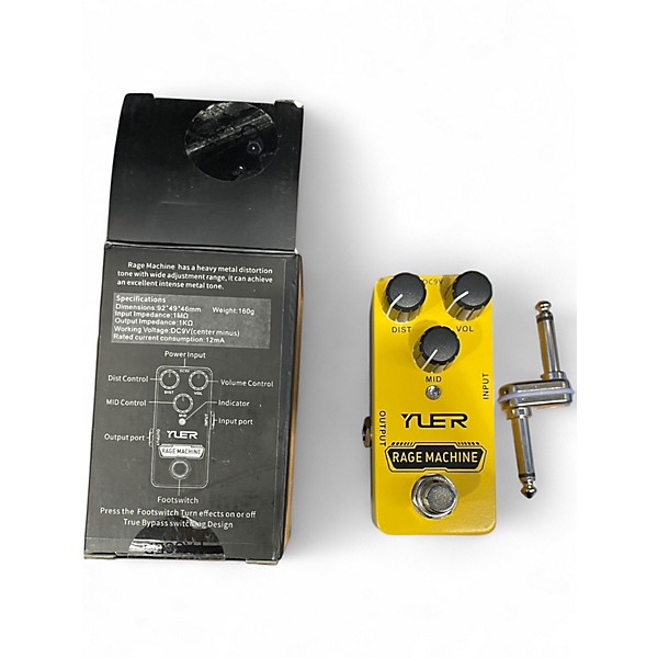 Used Yuer rs-16 rage machine Effect Pedal