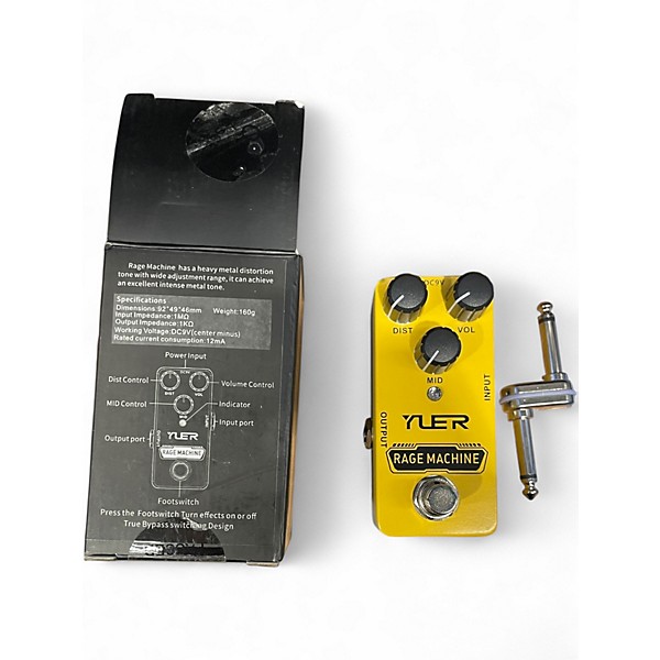 Used Yuer rs-16 rage machine Effect Pedal