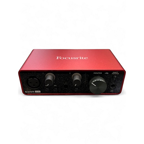 Used Focusrite Scarlett Solo Gen 3 Audio Interface