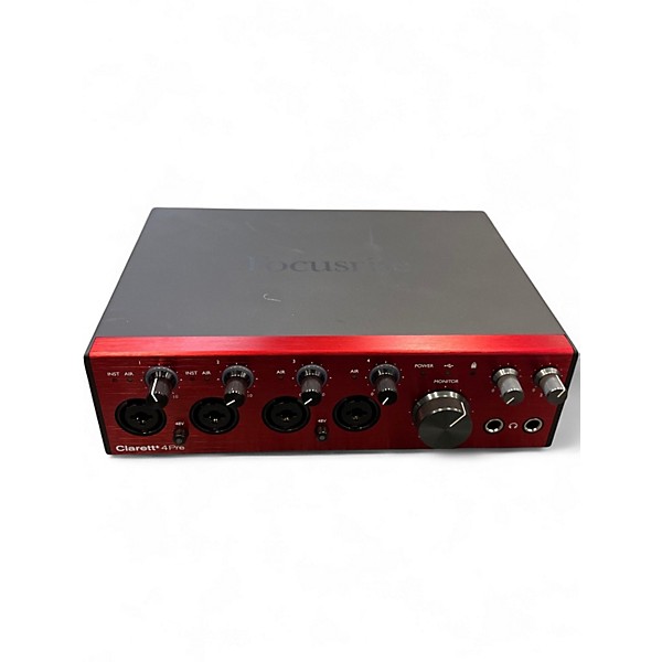 Used Focusrite Clarett 4Pre Audio Interface