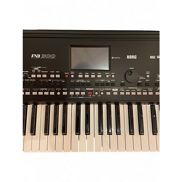 Used KORG PA300 Arranger Keyboard