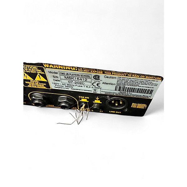 Used Markbass Little Mark BlackLine 250 Bass Combo Amp