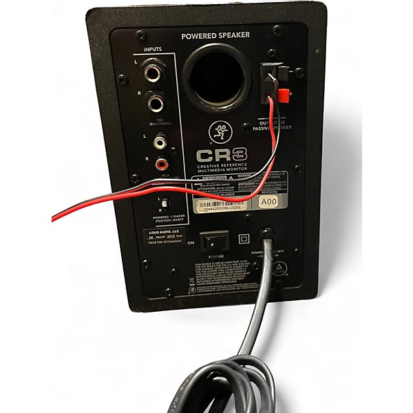 Used Mackie CR3 Pair Powered Monitor