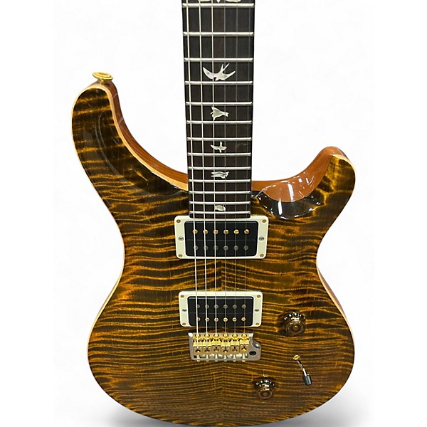 Used 2020 PRS Custom 22 10 Top TIGER YELLOW Solid Body Electric Guitar