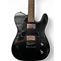 Used Squier Affinity Telecaster HH Matching Headstock Metalic Black Solid Body Electric Guitar thumbnail