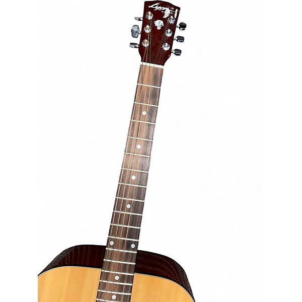 Used George Washburn Lyon LG2PAK Natural Acoustic Guitar